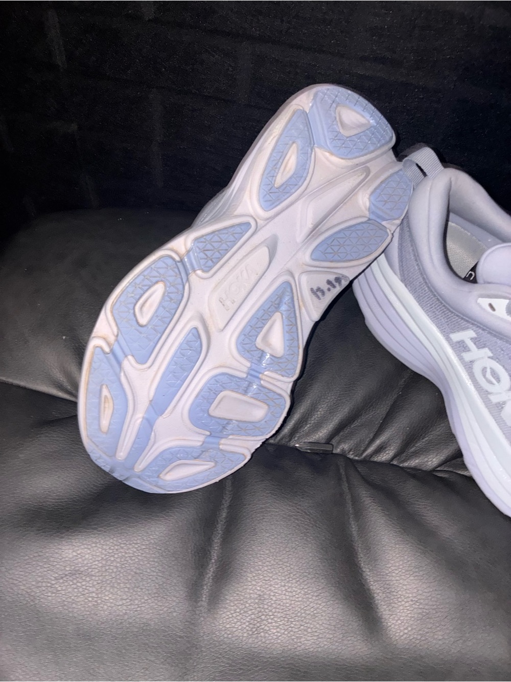 Hoka Women's Lavender Athletic Running Shoes - Picture 5 of 9